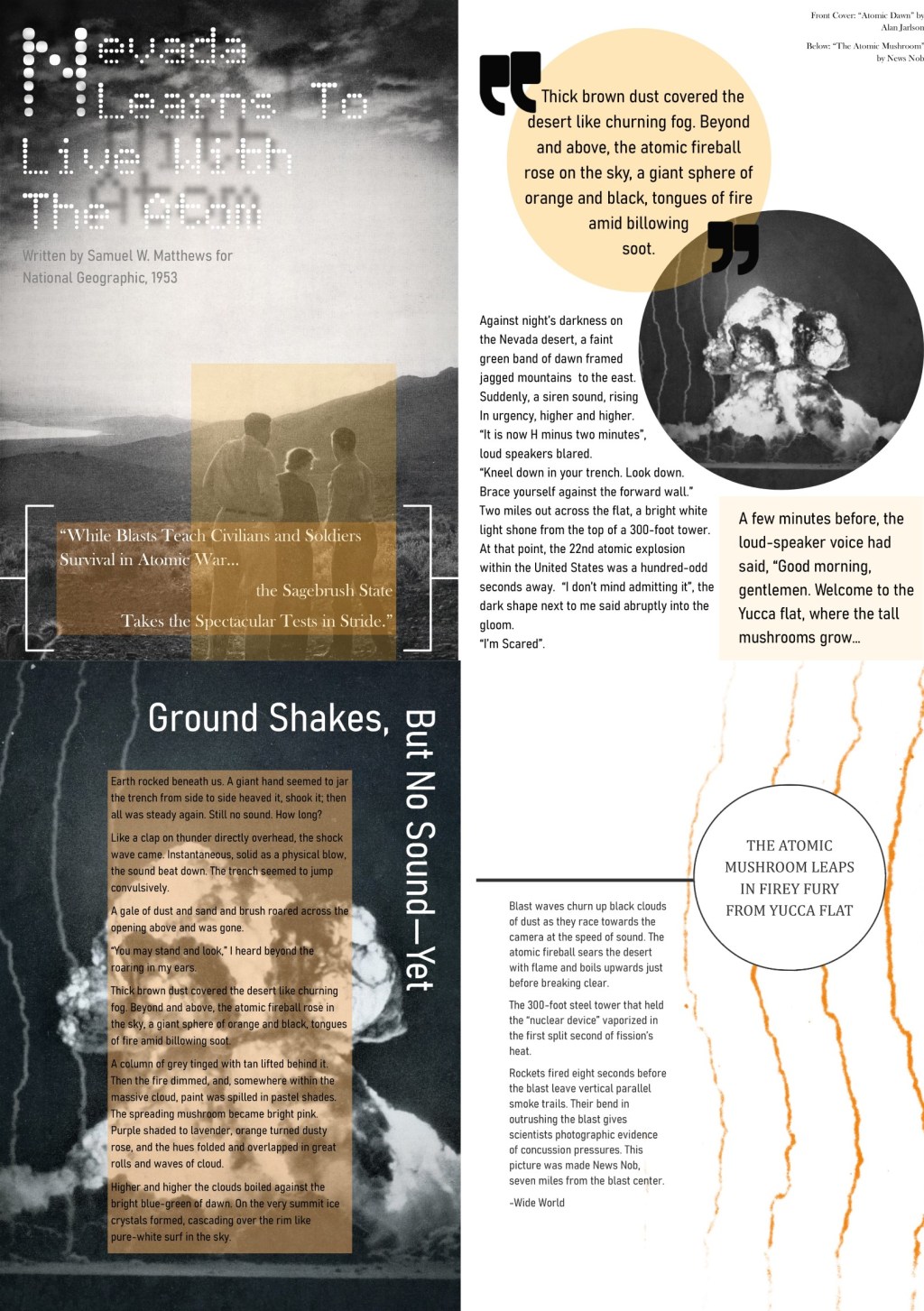 National Geographic Remodelling, Nevada Learns to Live With the Atom&nbsp;(1953)