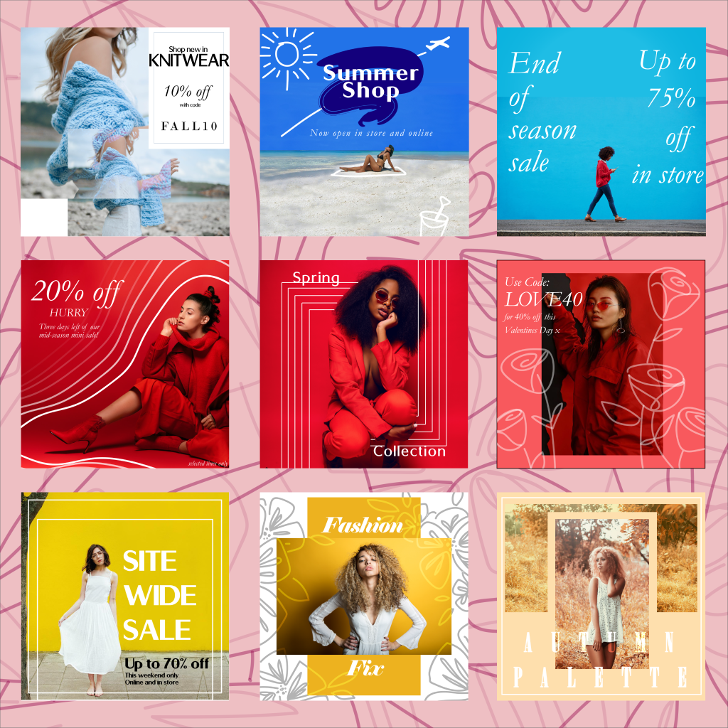 Instagram Marketing Layouts